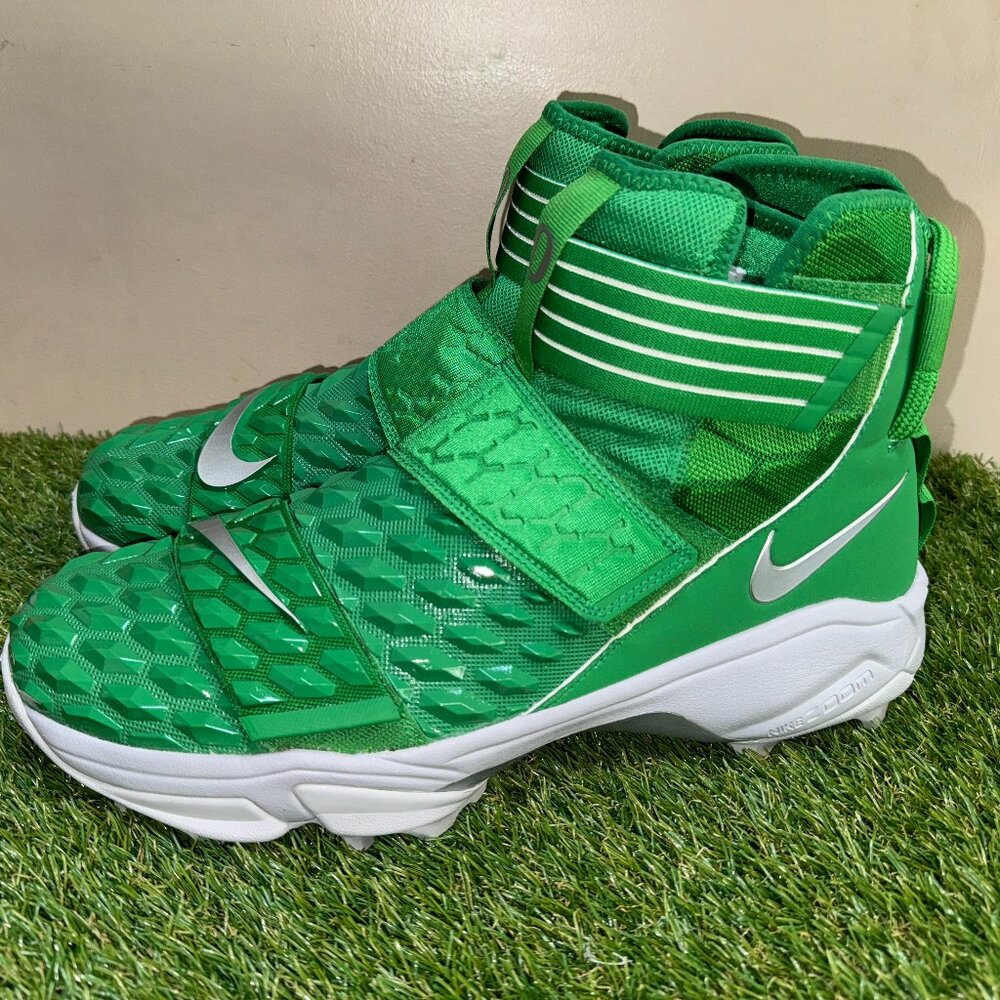 Nike Force Savage Elite 2 Shark Oregon Ducks Sample PE Cleats CK2834-301 Mens